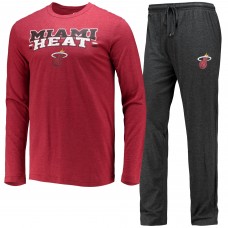 Пижама Miami Heat Concepts Sport - Black/Red