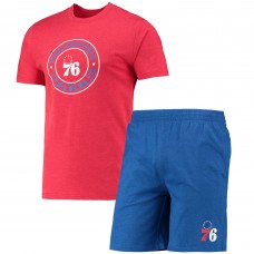 Комплект для сна Philadelphia 76ers Concepts Sport - Royal/Red