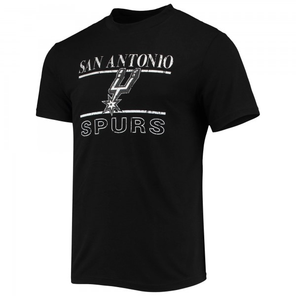 Футболка и штаны San Antonio Spurs Concepts Sport Lodge - Black/Gray