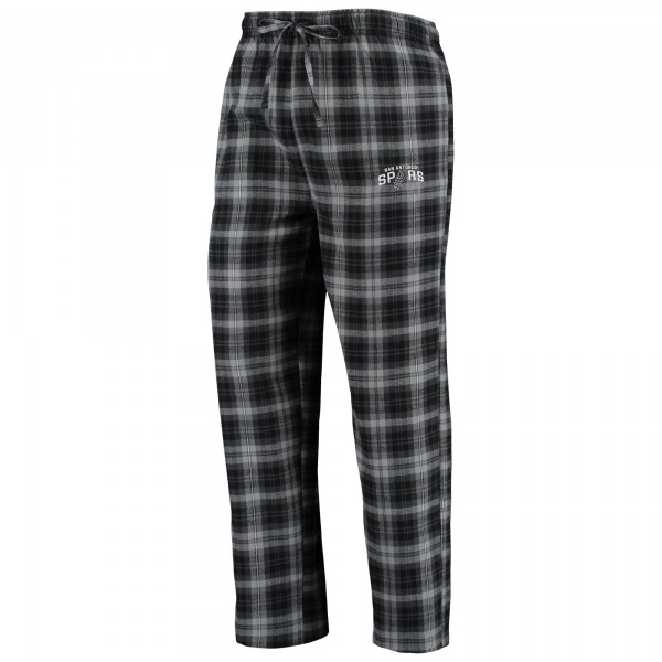 Футболка и штаны San Antonio Spurs Concepts Sport Lodge - Black/Gray