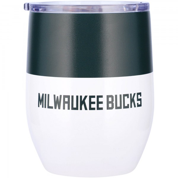 Стакан Milwaukee Bucks 16oz. Colorblock Stainless Steel Curved