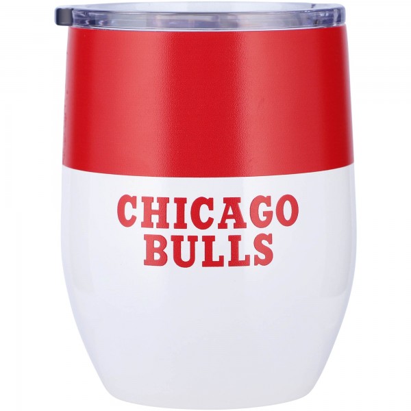 Стакан Chicago Bulls 16oz. Colorblock Stainless Steel Curved