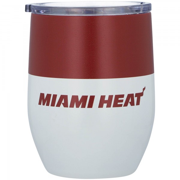 Стакан Miami Heat 16oz. Colorblock Stainless Steel Curved