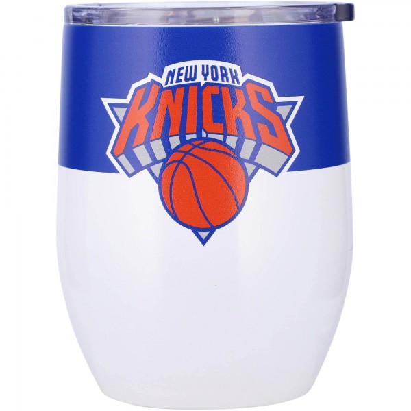 Стакан New York Knicks 16oz. Colorblock Stainless Steel Curved