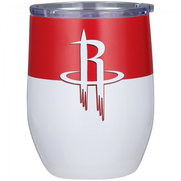 Стакан Houston Rockets 16oz. Colorblock Stainless Steel Curved