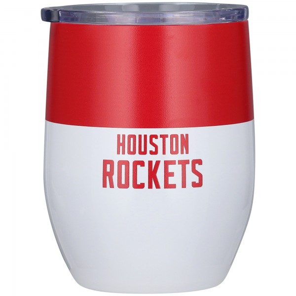Стакан Houston Rockets 16oz. Colorblock Stainless Steel Curved