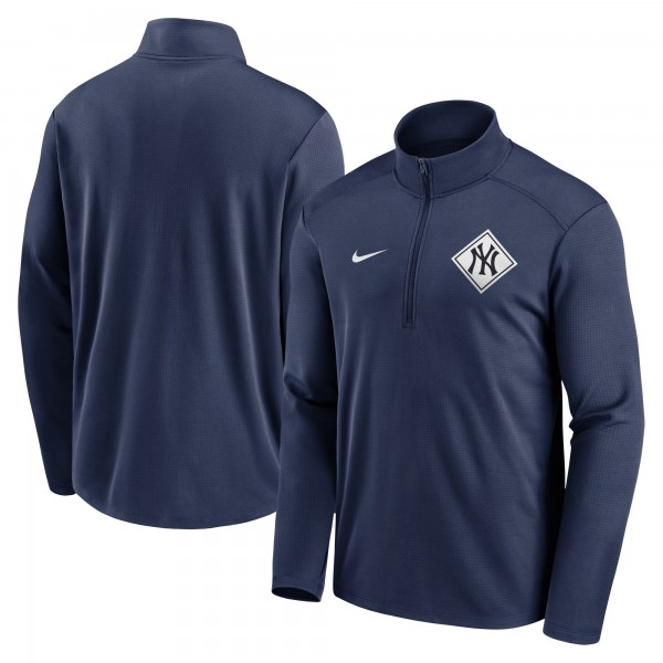Ветровка на короткой молнии New York Yankees Nike Diamond Icon Pacer Performance - Navy