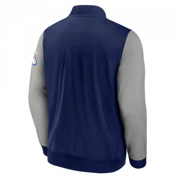 Бомбер New York Yankees Iconic Record Holder Lightweight - Navy/Gray