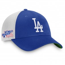 Бейсболка Los Angeles Dodgers 1981 World Series Patch Team Trucker - Royal/White