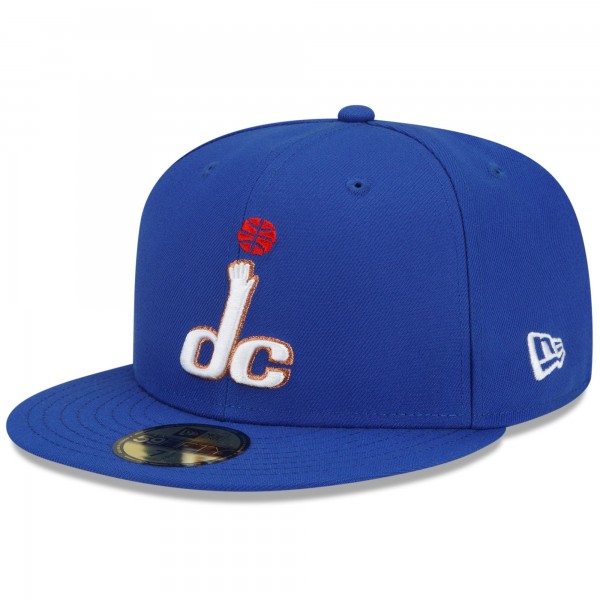 Бейсболка Washington Wizards New Era 2021/22 City Edition Alternate 59FIFTY - Royal