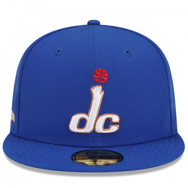 Бейсболка Washington Wizards New Era 2021/22 City Edition Alternate 59FIFTY - Royal