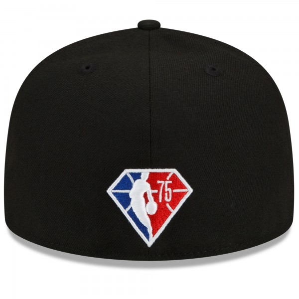 Бейсболка New York Knicks New Era 2021/22 City Edition Official 59FIFTY - Black