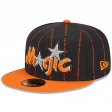Бейсболка Orlando Magic New Era 2021/22 City Edition City Edition Official 59FIFTY - Anthracite/Orange