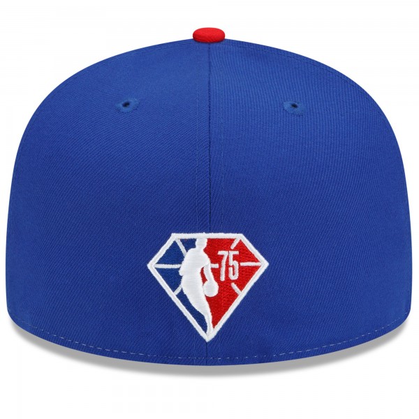 Бейсболка Washington Wizards New Era 2021/22 City Edition City Edition Official 59FIFTY - Blue/Red