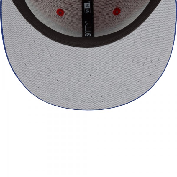Бейсболка Washington Wizards New Era 2021/22 City Edition City Edition Official 59FIFTY - Blue/Red