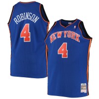 Игровая джерси Nate Robinson New York Knicks Mitchell &amp; Ness 2005/06 Big &amp; Tall Hardwood Classics Swingman - Blue