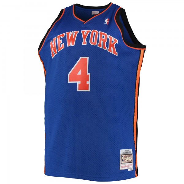 Игровая джерси Nate Robinson New York Knicks Mitchell &amp; Ness 2005/06 Big &amp; Tall Hardwood Classics Swingman - Blue
