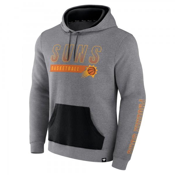 Толстовка Phoenix Suns Off The Bench Color Block - Heathered Gray