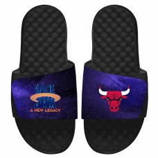 Детские шлепки Chicago Bulls ISlide Space Jam 2 Galaxy - Black