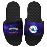 Детские шлепки Philadelphia 76ers ISlide Space Jam 2 Galaxy - Black