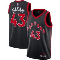 Игровая форма  Pascal Siakam Toronto Raptors Jordan Brand 2020/21 Swingman - Statement Edition - Black