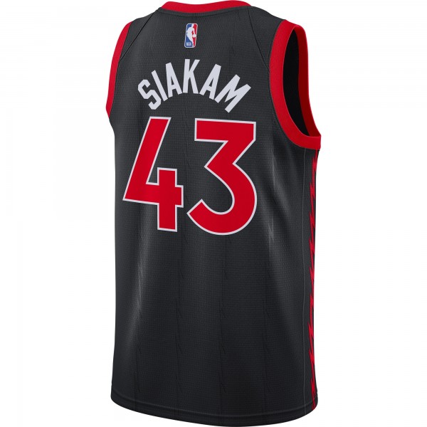 Игровая форма  Pascal Siakam Toronto Raptors Jordan Brand 2020/21 Swingman - Statement Edition - Black