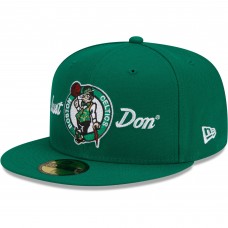 Бейсболка Boston Celtics New Era x Just Don 59FIFTY - Kelly Green