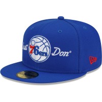 Бейсболка Philadelphia 76ers New Era x Just Don 59FIFTY - Royal