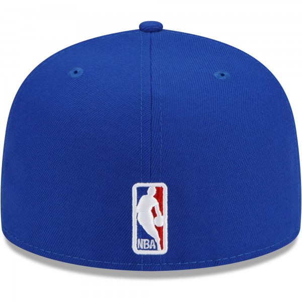 Бейсболка Philadelphia 76ers New Era x Just Don 59FIFTY - Royal - официальный мерч NBA