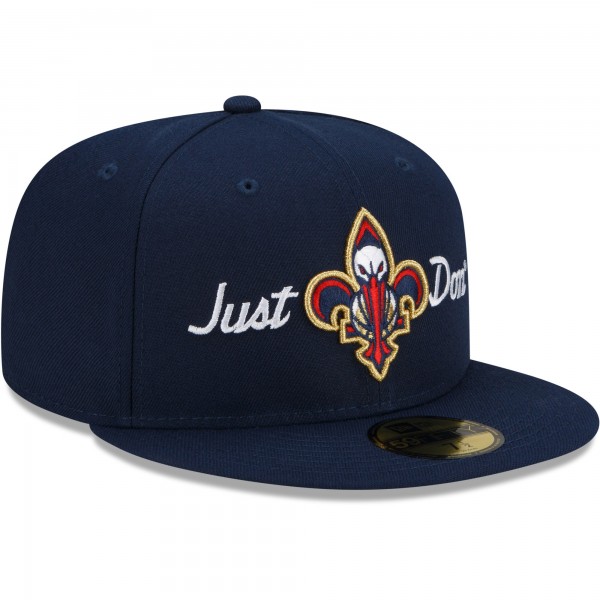 Бейсболка New Orleans Pelicans New Era x Just Don 59FIFTY - Navy - официальный мерч NBA
