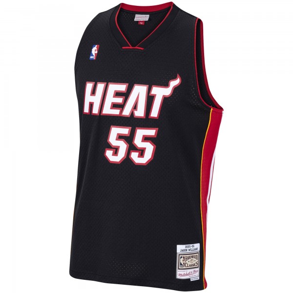 Игровая майка Jason Williams Miami Heat Mitchell & Ness 2005-06 Hardwood Classics Swingman - Black - оригинальная джерси НБА