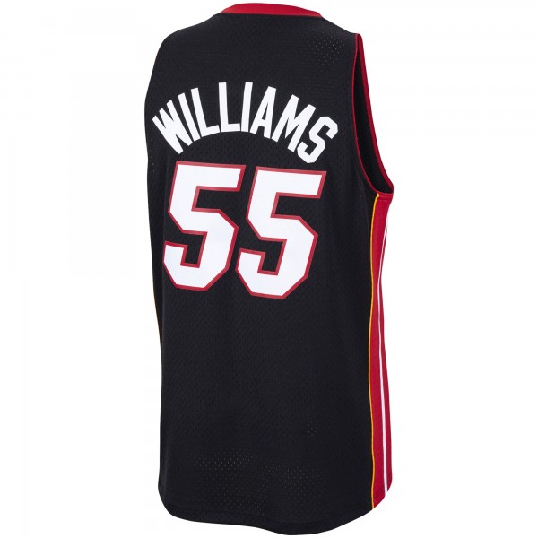 Игровая майка Jason Williams Miami Heat Mitchell & Ness 2005-06 Hardwood Classics Swingman - Black - оригинальная джерси НБА