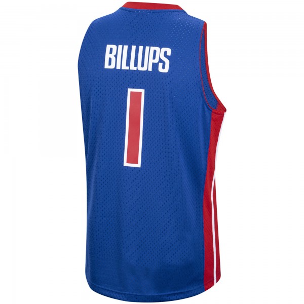 Игровая майка Chauncey Billups Detroit Pistons Mitchell & Ness 2003-04 Hardwood Classics Swingman - Royal - оригинальная джерси НБА
