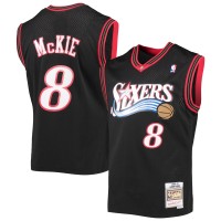 Джерси Philadelphia 76ers Aaron McKie Mitchell & Ness Black Hardwood Classics Swingman