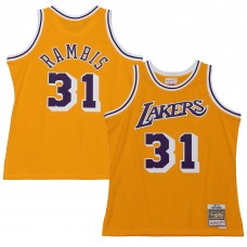 Игровая форма Kurt Rambis Los Angeles Lakers Mitchell & Ness 1984/85 Swingman - Gold