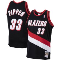 Игровая форма Scottie Pippen Portland Trail Blazers Mitchell & Ness 1999-00 Hardwood Classics Swingman - Black