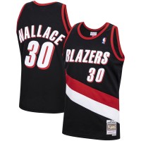 Игровая форма Rasheed Wallace Portland Trail Blazers Mitchell & Ness 1999-00 Hardwood Classics Swingman - Black