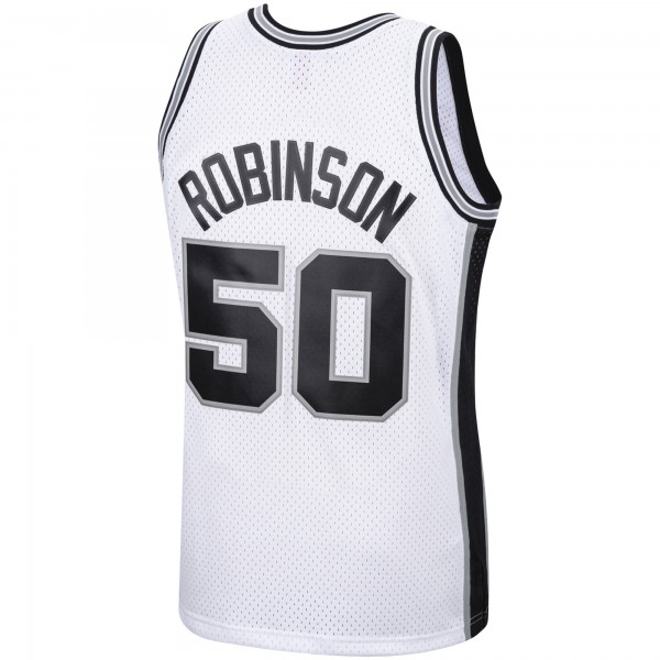 Игровая майка David Robinson San Antonio Spurs Mitchell & Ness 1998-99 Hardwood Classics Swingman - White - оригинальная джерси НБА