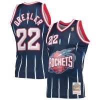 Игровая форма  Clyde Drexler Houston Rockets Mitchell & Ness 1996-97 Hardwood Classics Swingman - Navy