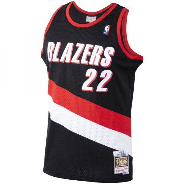 Игровая форма  Clyde Drexler Portland Trail Blazers Mitchell & Ness Hardwood Classics Swingman - Black