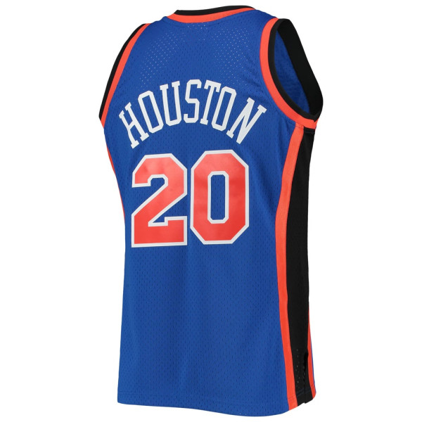 Джерси Allan Houston New York Knicks Mitchell & Ness Hardwood Classics Swingman - Blue
