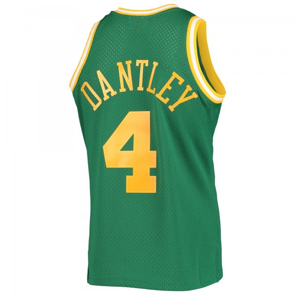 Игровая майка Adrian Dantley Utah Jazz Mitchell & Ness 1980-81 Hardwood Classics Swingman - Green - оригинальная джерси НБА