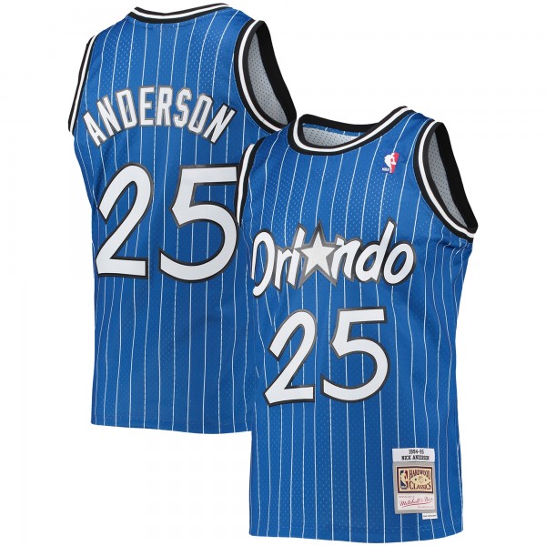 Игровая форма  Nick Anderson Orlando Magic Mitchell & Ness Hardwood Classics Swingman - Blue