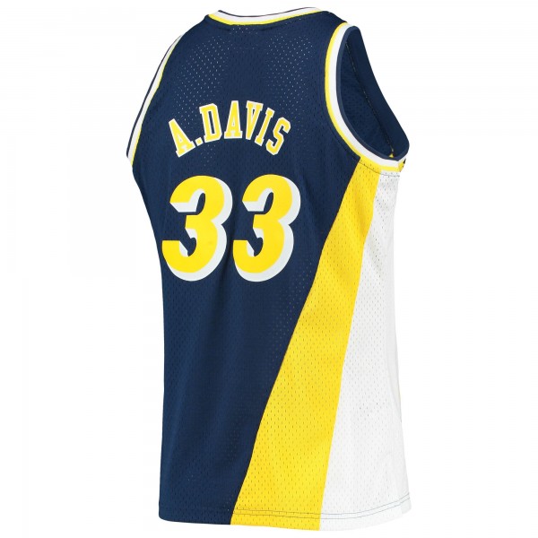 Игровая майка Antonio Davis Indiana Pacers Mitchell & Ness 1996-97 Hardwood Classics Swingman - Navy - оригинальная джерси НБА