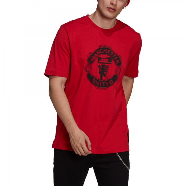 Футболка Manchester United adidas Club Crest - Red