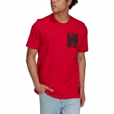 Футболка Manchester United adidas Street Graphic - Red