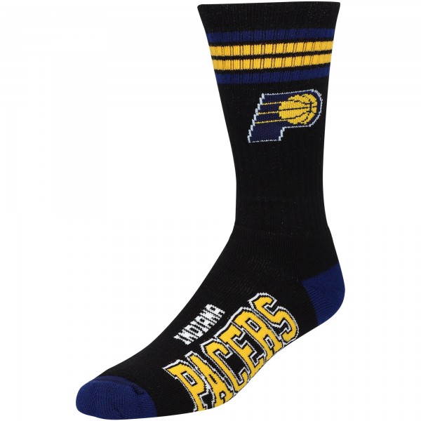 Indiana Pacers For Bare Feet Four-Stripe Deuce - Black
