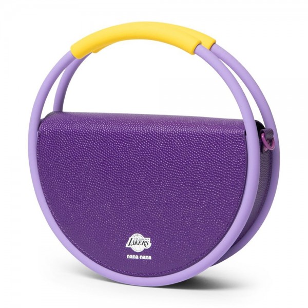 WoLos Angeles Lakers Hoop Basketball Purse
