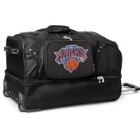 Спортивная сумка на колесах New York Knicks MOJO 27 Drop Bottom- Black