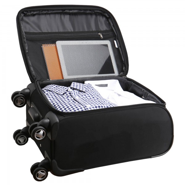 Чемодан Чемодан на колесиках New Orleans Pelicans 16'' Softside Spinner - Black